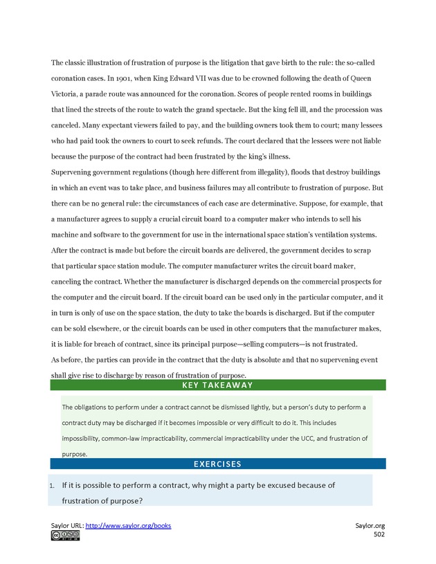 Business Law and the Legal Environment - Page 502